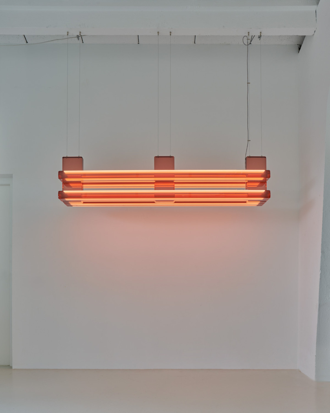 44 - Empyrean 02, 2024. Polymer resin, aluminium, 24V led. Dimensions: 45 x 38 x 200 cm.